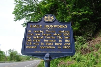 Eagle Ironworks Marker. Click for full size. Eagle Ironworks Marker image. Click for full size.