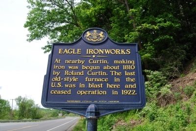 Eagle Ironworks Marker image. Click for full size.