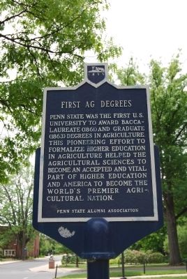 First AG Degrees Marker. Click for full size. First AG Degrees Marker image. Click for full size.