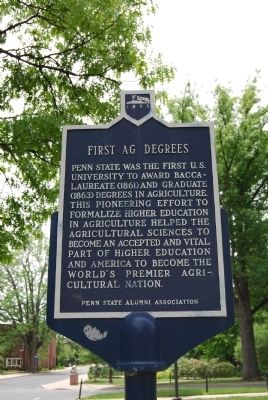 First AG Degrees Marker image. Click for full size.
