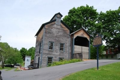 John I. Thompson Grain Elevator and Coal Sheds Marker. Click for full size. John I. Thompson Grain Elevator and Coal Sheds Marker image. Click for full size.