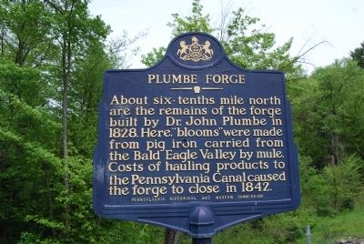 Plumbe Forge Marker image. Click for full size.