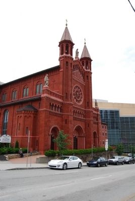 Epiphany Roman Catholic Church & Marker. Click for full size. Epiphany Roman Catholic Church & Marker image. Click for full size.