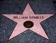 William C. DeMille Star on Hollywood's Walk of Fame image. Click for full size.