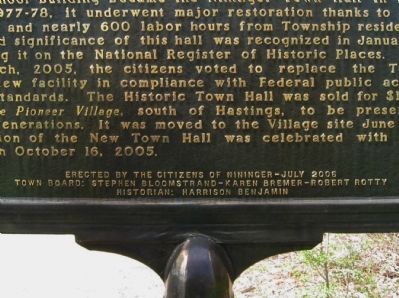 Close-up of Marker Date. Click for full size. Close-up of Marker Date image. Click for full size.