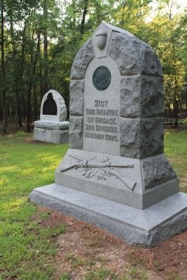 31st Ohio Infantry Monument. Click for full size. 31st Ohio Infantry Monument image. Click for full size.