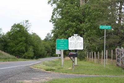 Caroll County / Floyd County Marker image. Click for full size.
