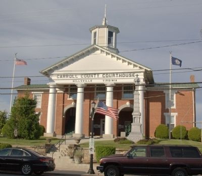 Carroll County Courthouse image. Click for full size.