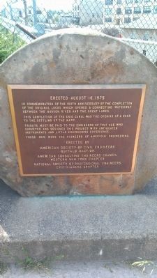 Lockport Locks Marker. Click for full size. Lockport Locks Marker image. Click for full size.