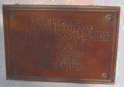 College Park War Memorial, Marker Panel 3. Click for full size. College Park War Memorial, Marker Panel 3 image. Click for full size.