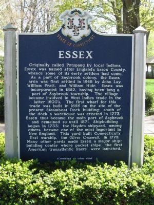 Essex Marker. Click for full size. Essex Marker image. Click for full size.