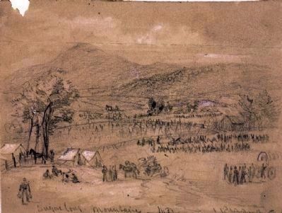 Sugarloaf Mountain Maryland<br>September 1862 image. Click for full size.