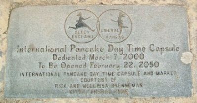 International Pancake Day Time Capsule image. Click for full size.