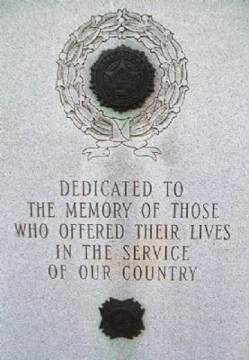War Memorial Marker image. Click for full size.