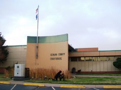 War Memorial at Seward County Courthouse image. Click for full size.
