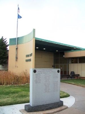 Seward County War Dead and Missing in Action Memorial image. Click for full size.
