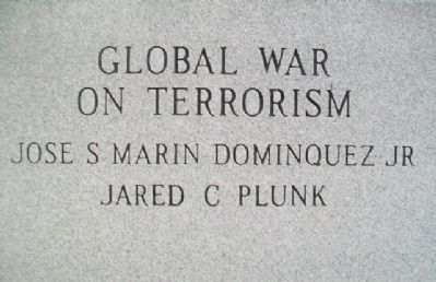 Seward County War Dead and Missing in Action GWOT Honor Roll image. Click for full size.