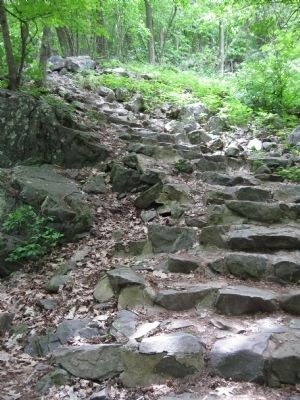 Rock Steps by Civilian Conservation Corps. Click for full size. Rock Steps by Civilian Conservation Corps image. Click for full size.