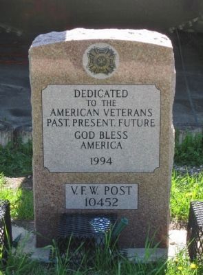Veterans Memorial. Click for full size. Veterans Memorial image. Click for full size.