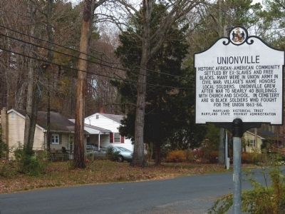 Unionville Marker. Click for full size. Unionville Marker image. Click for full size.