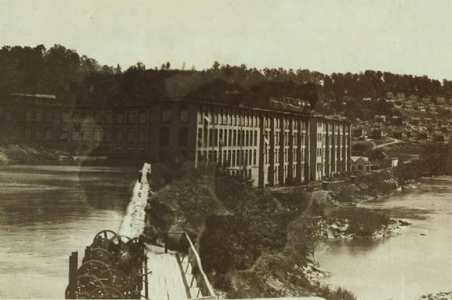 View of the Washington Mills, Fries Va.... image. Click for full size.