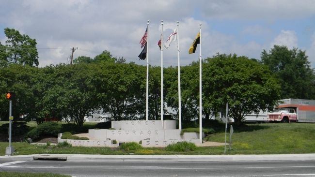College Park War Memorial. Click for full size. College Park War Memorial image. Click for full size.