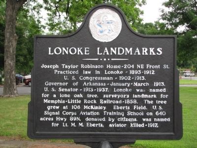 Lonoke Landmarks Marker image. Click for full size.