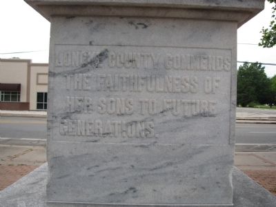 Lonoke County Confederate Monument image. Click for full size.