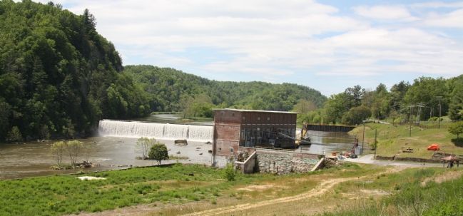 The Washington Mills Dam 103 Years Later image. Click for full size.