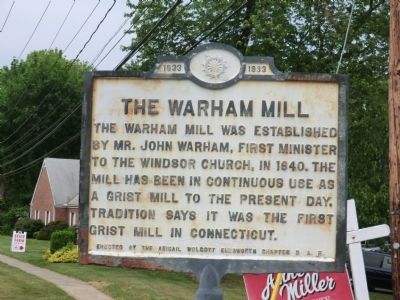 The Warham Mill Marker. Click for full size. The Warham Mill Marker image. Click for full size.