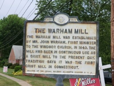 The Warham Mill Marker image. Click for full size.
