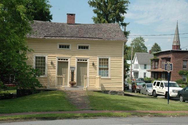 Birthplace of Abner Doubleday & Marker. Click for full size. Birthplace of Abner Doubleday & Marker image. Click for full size.