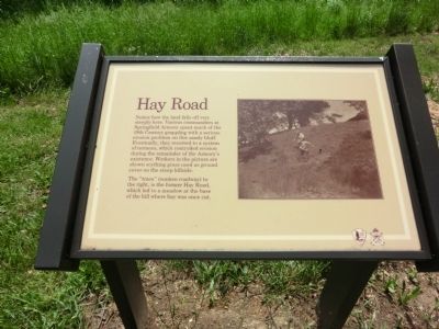 Hay Road Marker image. Click for full size.