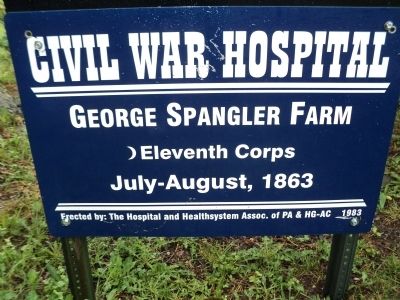 George Spangler Farm Marker image. Click for full size.