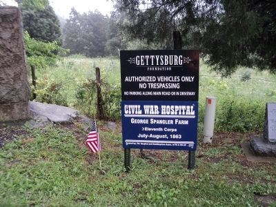 George Spangler Farm Marker image. Click for full size.