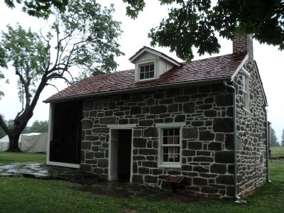Summer Kitchen at the George Spangler Farm image. Click for full size.