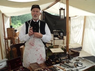 Civil War Doctor at the George Spangler Farm image. Click for full size.