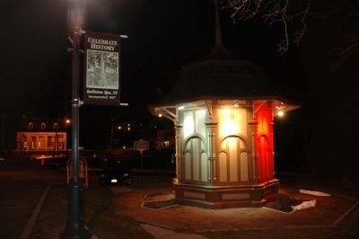 Here in 1800 / Here in 1900 Marker. Click for full size. Here in 1800 / Here in 1900 Marker image. Click for full size.