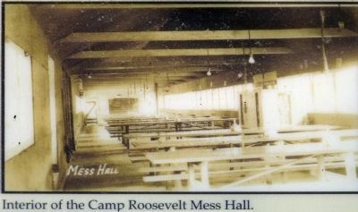 Interior of the CampRoosevelt Mess Hall image. Click for full size.