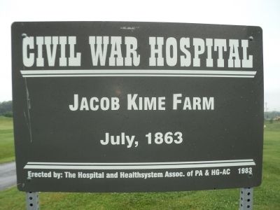 Jacob Kime Farm Marker image. Click for full size.