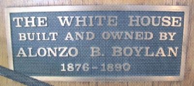 The White House Marker image. Click for full size.