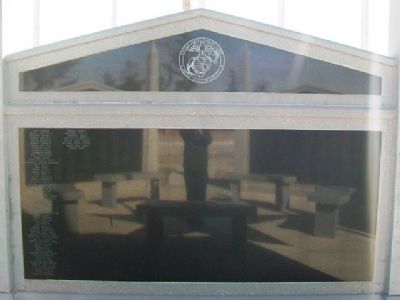 Veterans Memorial USMC Honor Roll. Click for full size. Veterans Memorial USMC Honor Roll image. Click for full size.