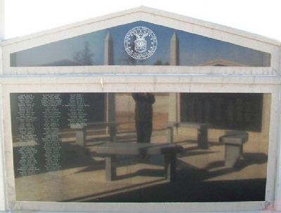 Veterans Memorial USAF Honor Roll image. Click for full size.