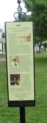 The Anti-Slavery Community Marker image. Click for full size.
