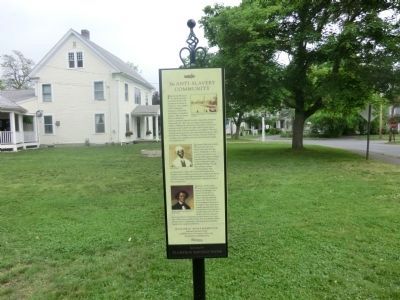 The Anti-Slavery Community Marker image. Click for full size.