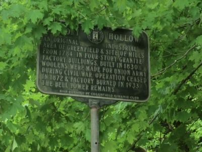 Factory Hollow Marker. Click for full size. Factory Hollow Marker image. Click for full size.