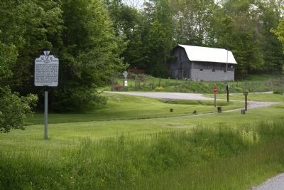 “Virginia Creeper” Railroad Marker. Click for full size. “Virginia Creeper” Railroad Marker image. Click for full size.