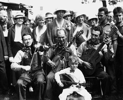 1933 White Top Folk Festival Photograph image. Click for full size.
