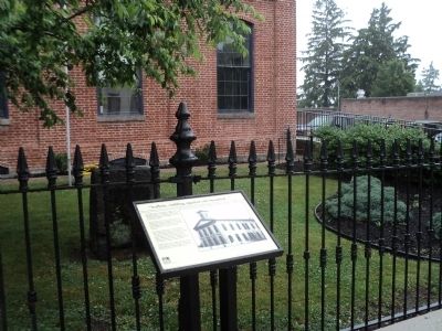 Marker in Gettysburg image. Click for full size.