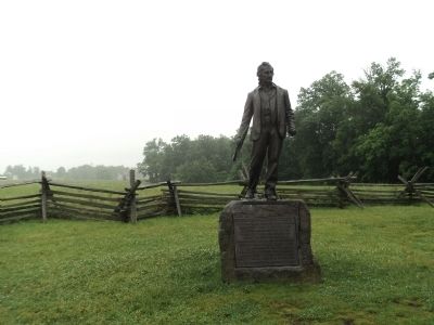 John Burns on the Battlefield image. Click for full size.